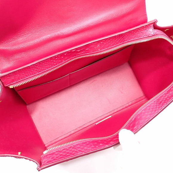 celine handbag trapeze ladies pink leather small - Picture 3 of 7